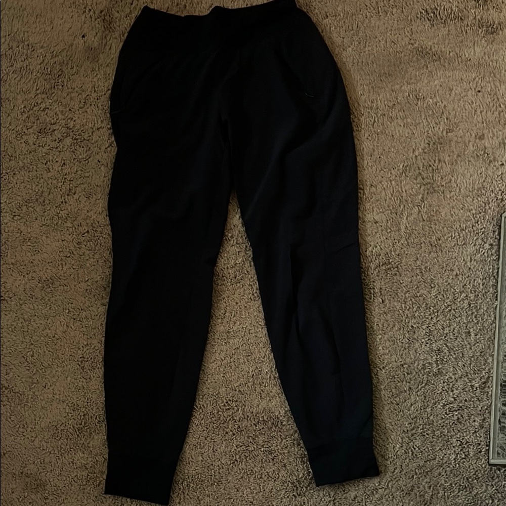 athleta navy joggers